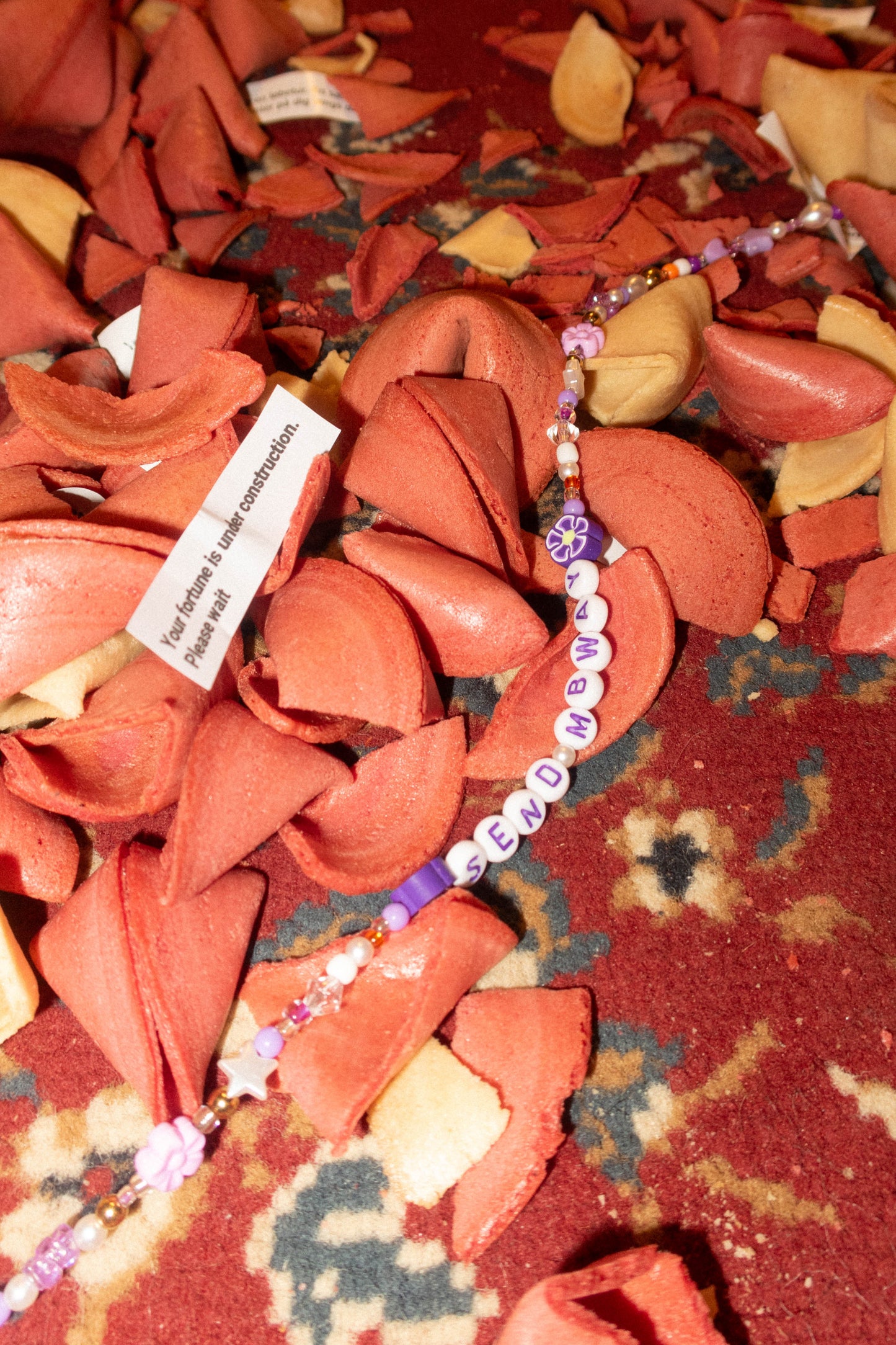 Send MBWay Necklace- mystic purple