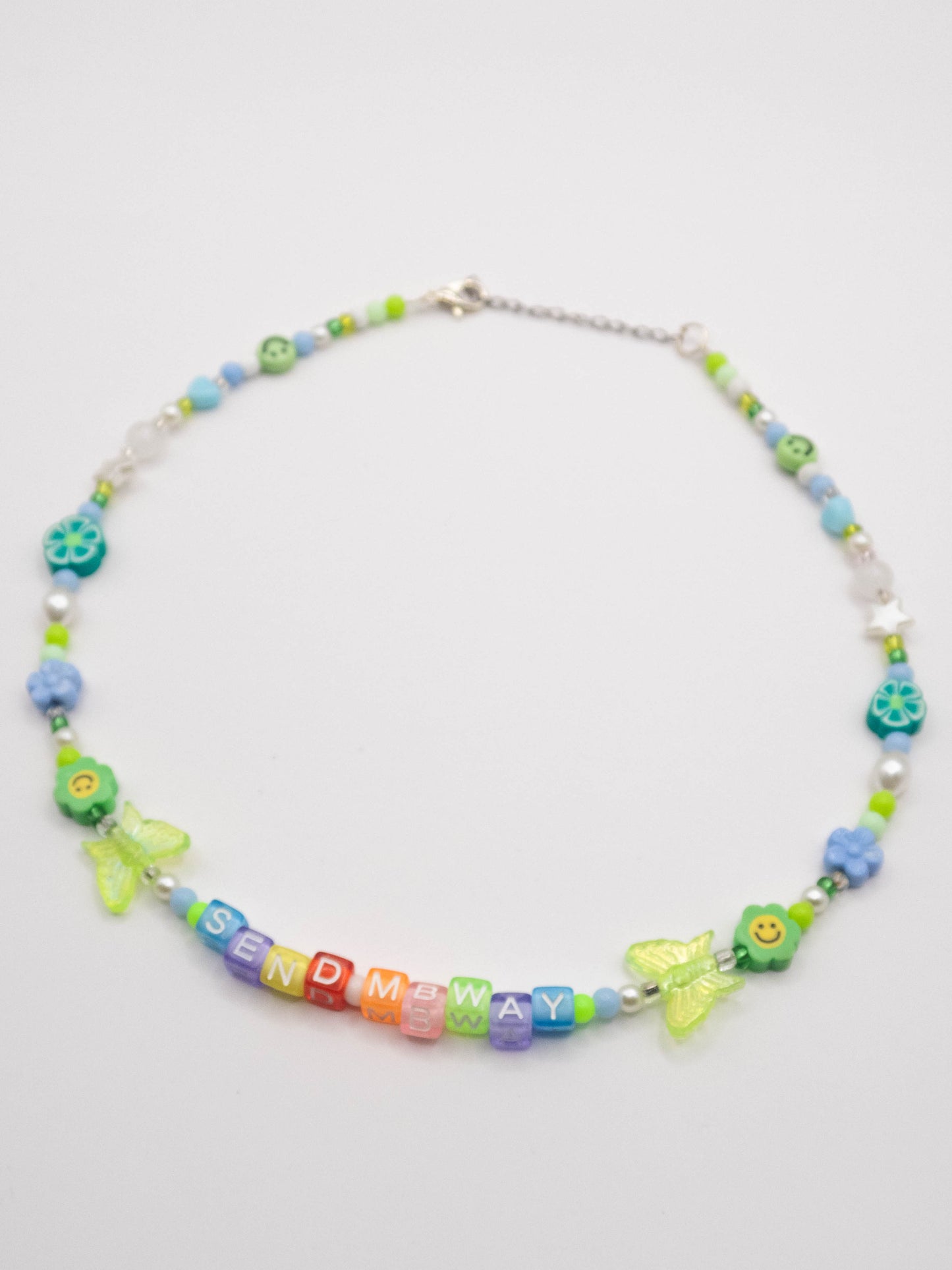 Send MBWay Necklace- rainbow fortune