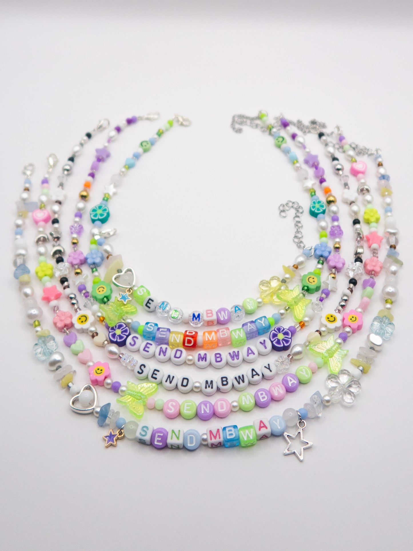 Send MBWay Necklace- rainbow fortune