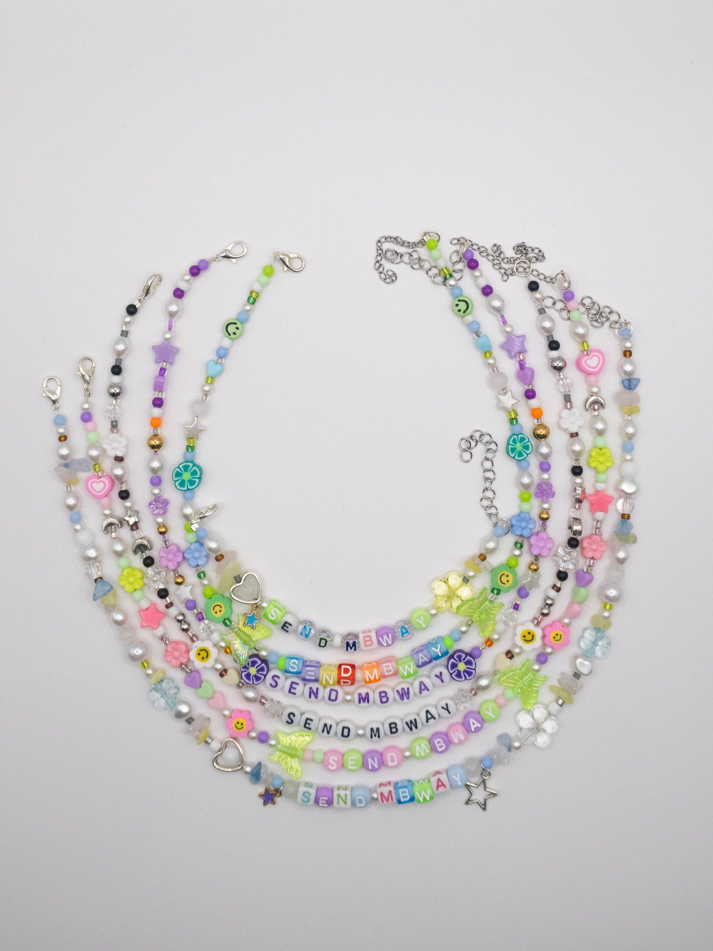 Send MBWay Necklace- rainbow fortune