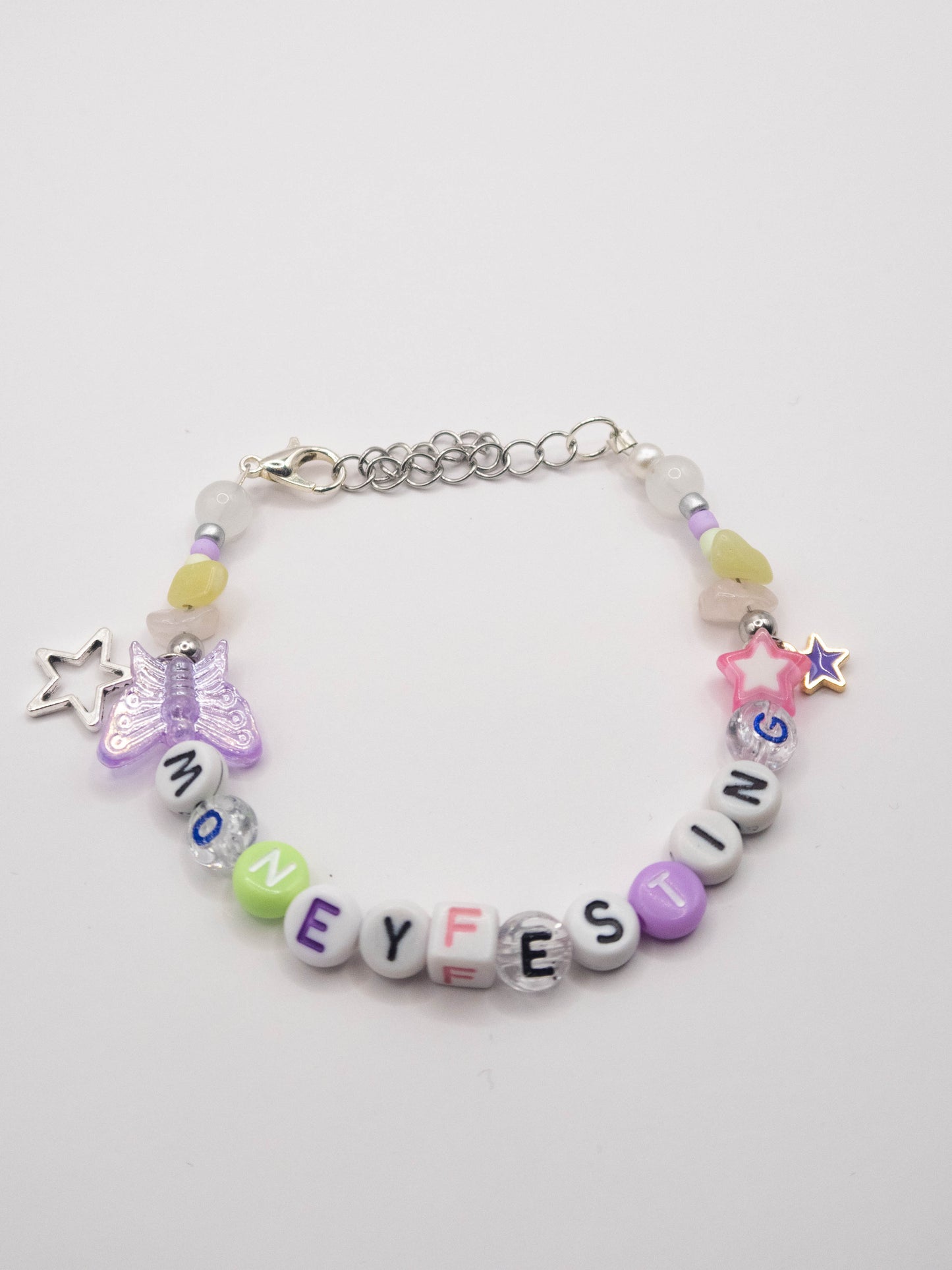 Moneyfesting Bracelet- lavender loan